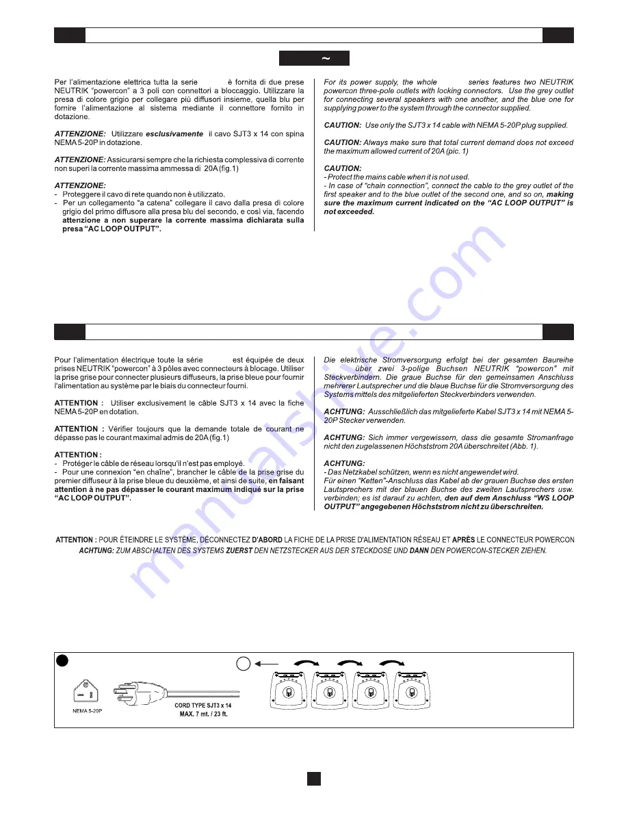 Fbt CLA 604A Скачать руководство пользователя страница 9