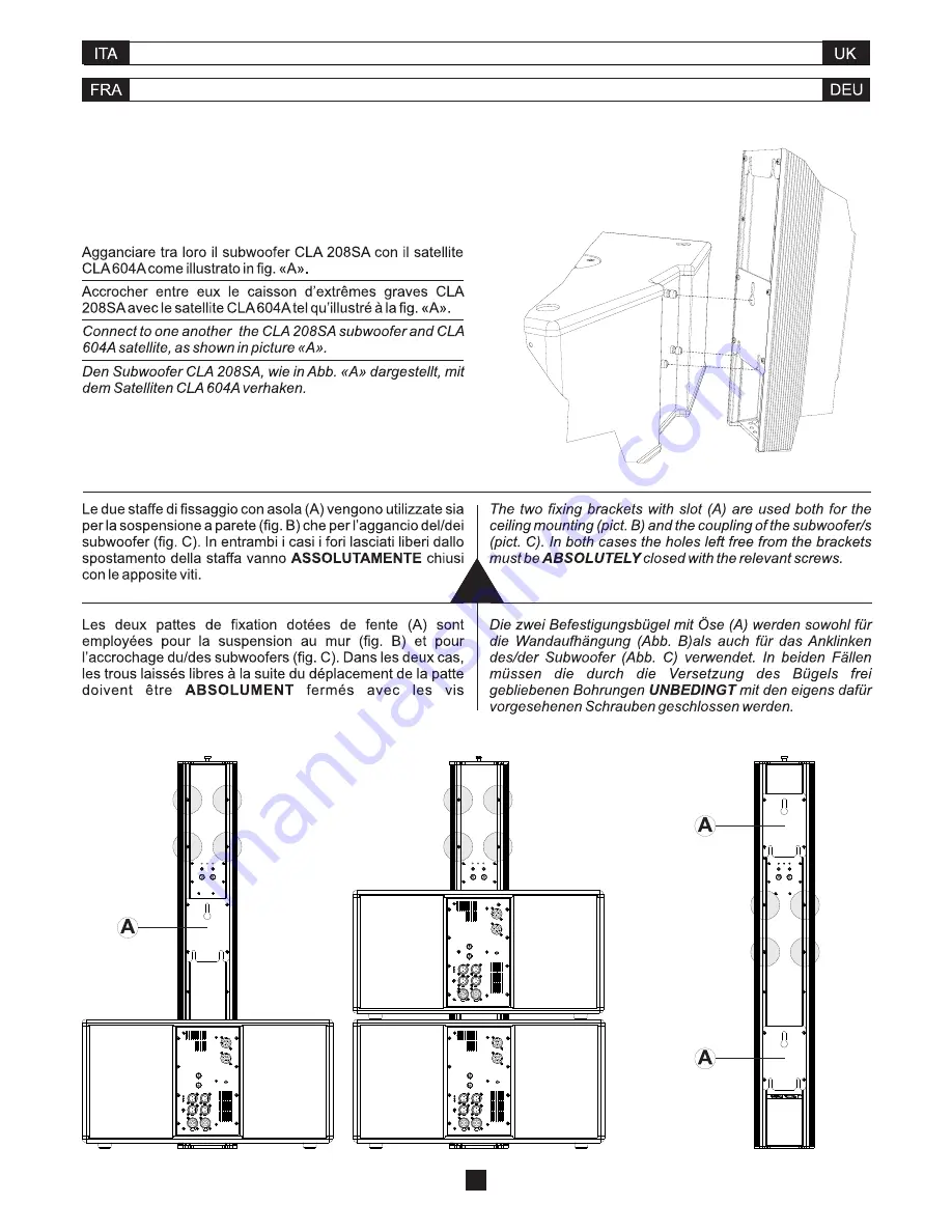 Fbt CLA 604A Скачать руководство пользователя страница 16