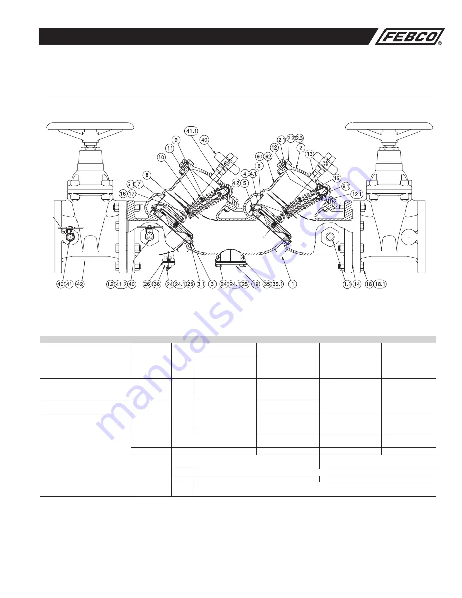 Febco 856 Maintenance Manual Download Page 7