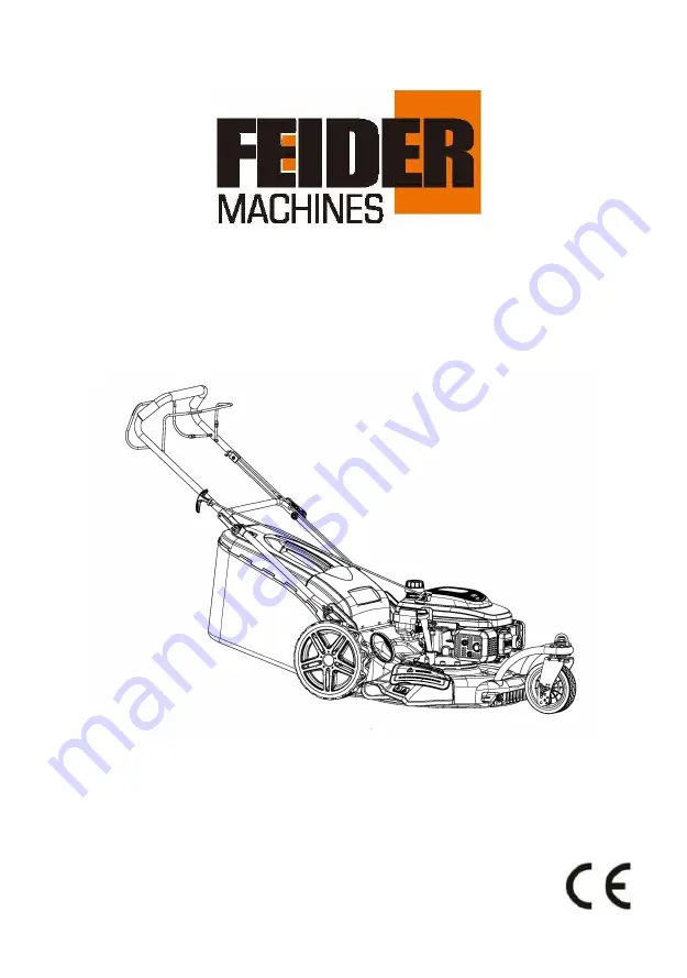 Feider Machines FTDT561ZT Owner'S Manual Download Page 1