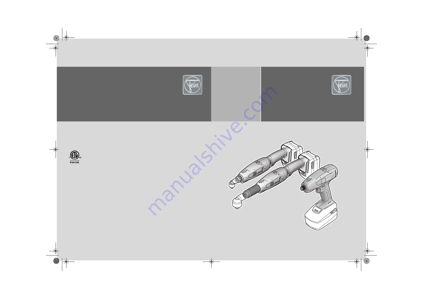 Fein ASW18-6 PC Series Instruction Manual Download Page 1