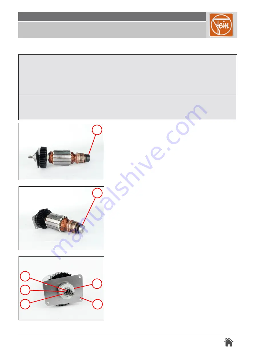 Fein KBU 110-4 M Repair Instructions Download Page 31