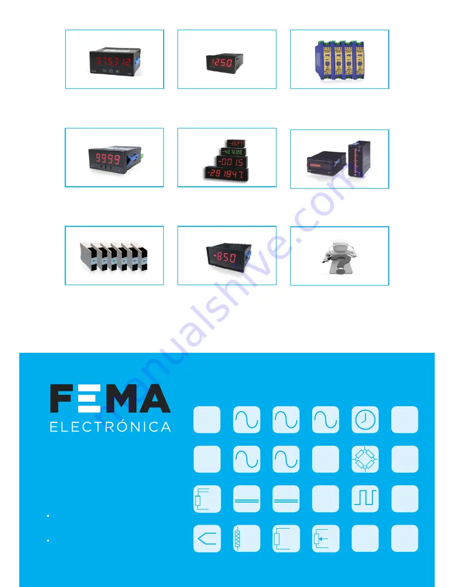 Fema Electronica M Series User Manual Download Page 24