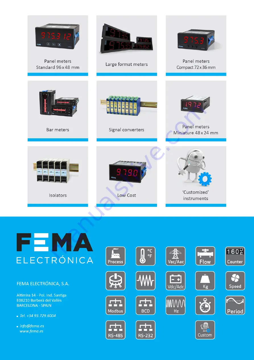 Fema C Series User Manual Download Page 32