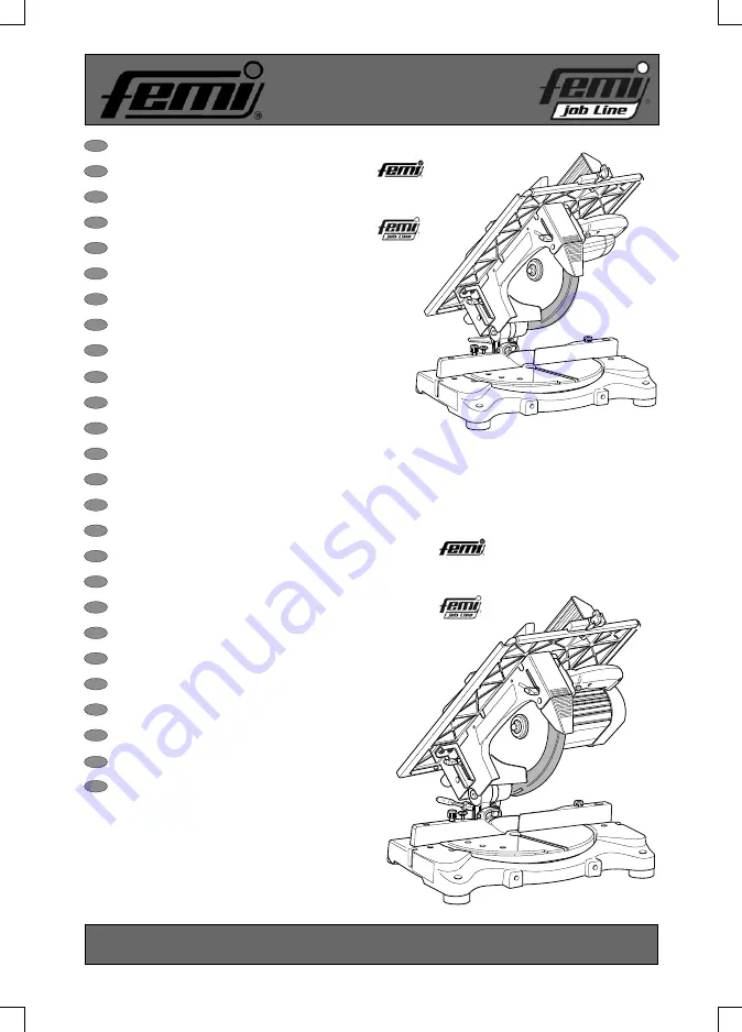 Femi 732 User Manual Download Page 1