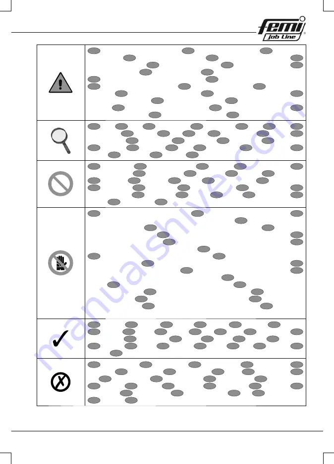 Femi 732 User Manual Download Page 5