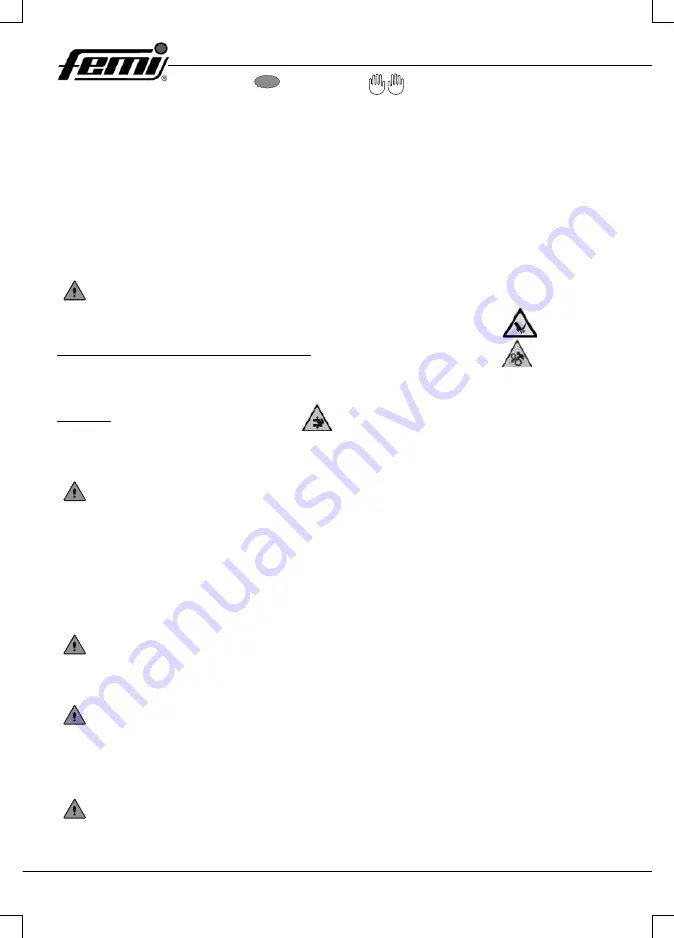 Femi 732 User Manual Download Page 58