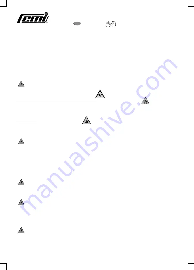 Femi 732 User Manual Download Page 72