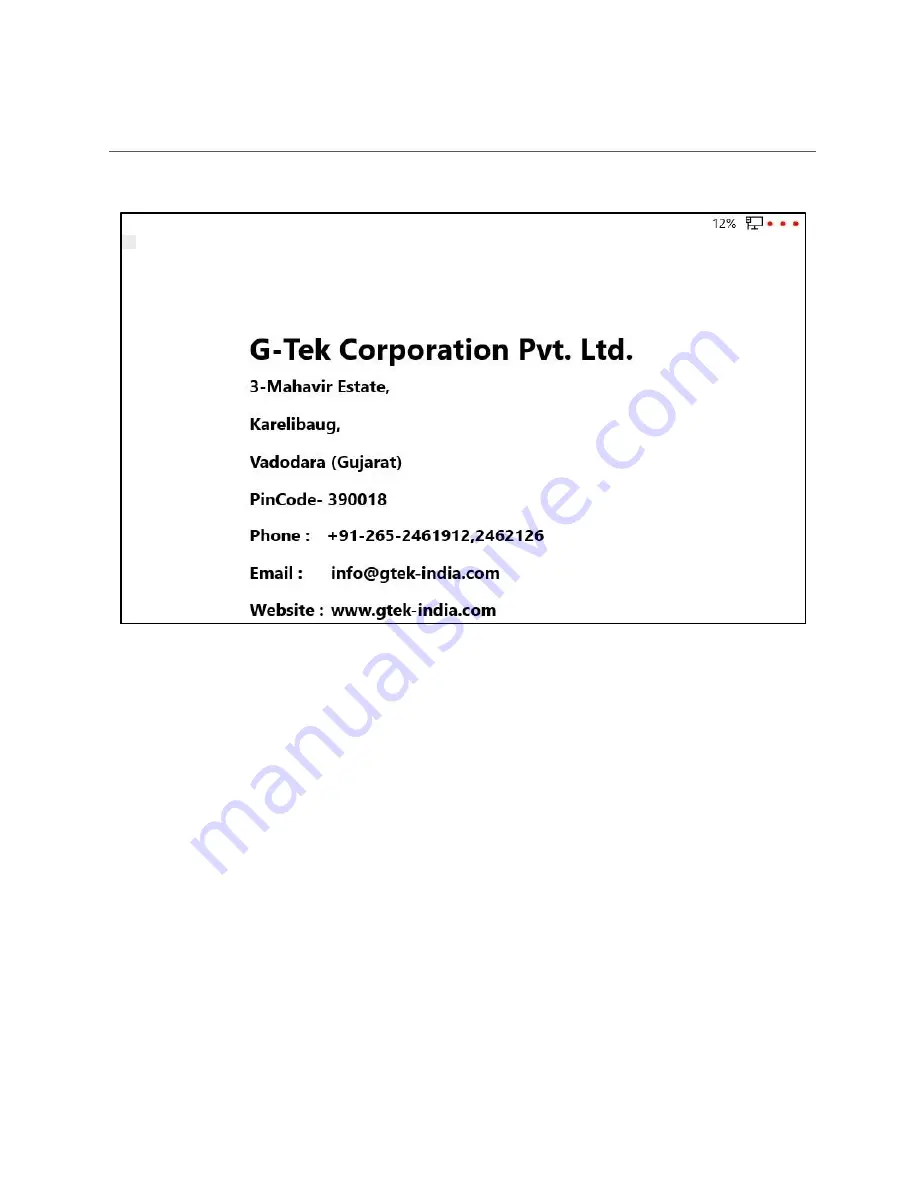 G-Tek 62 Series Operating Manual Download Page 75