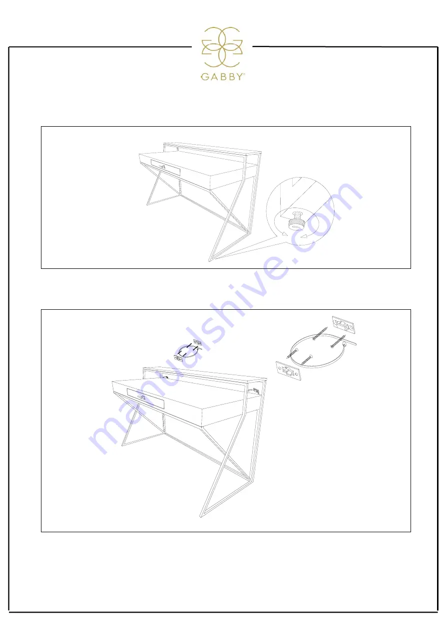 GABBY EMBER Assembly Instruction Download Page 2