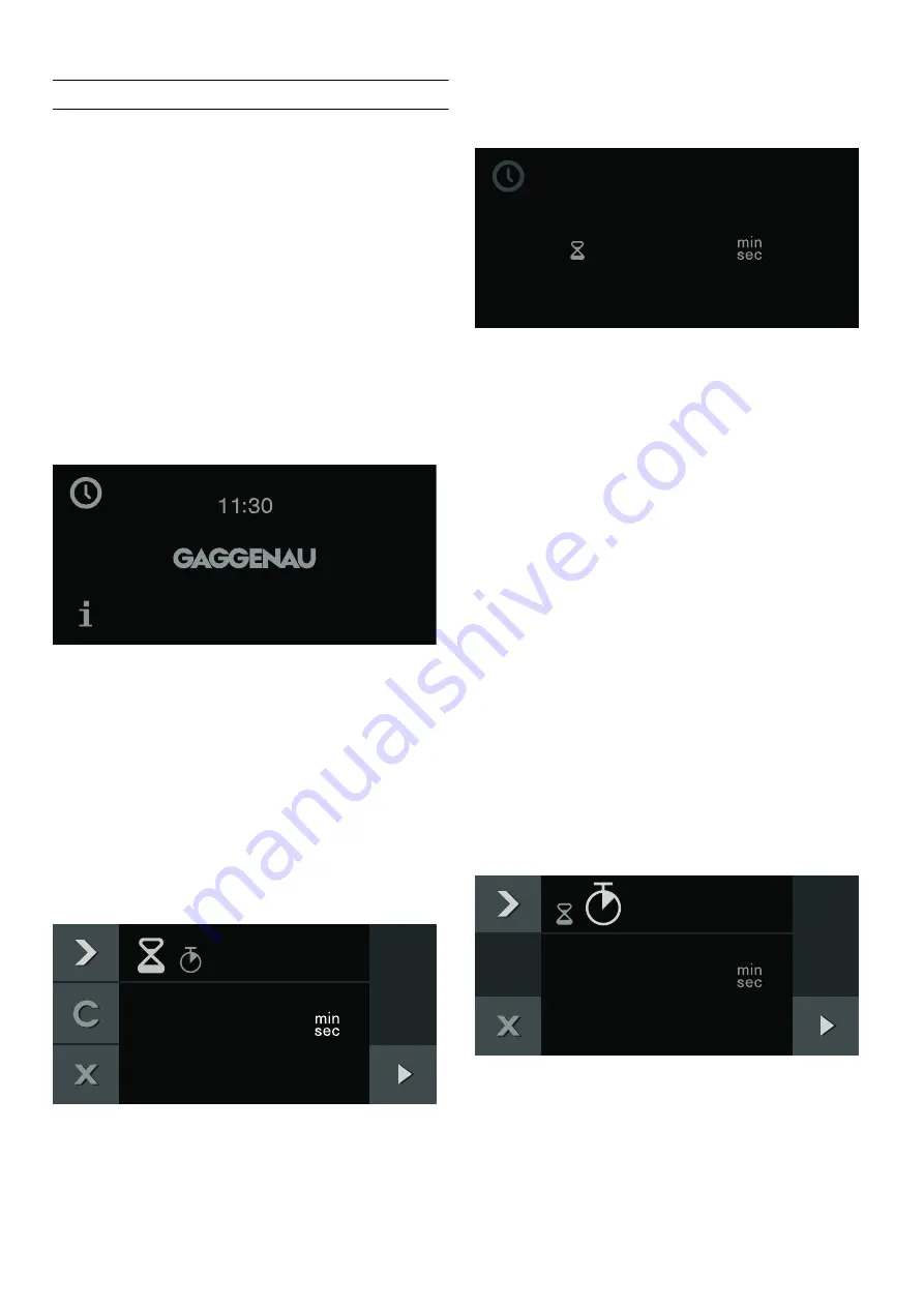 Gaggenau BOP 210 1.2 Instruction Manual Download Page 15