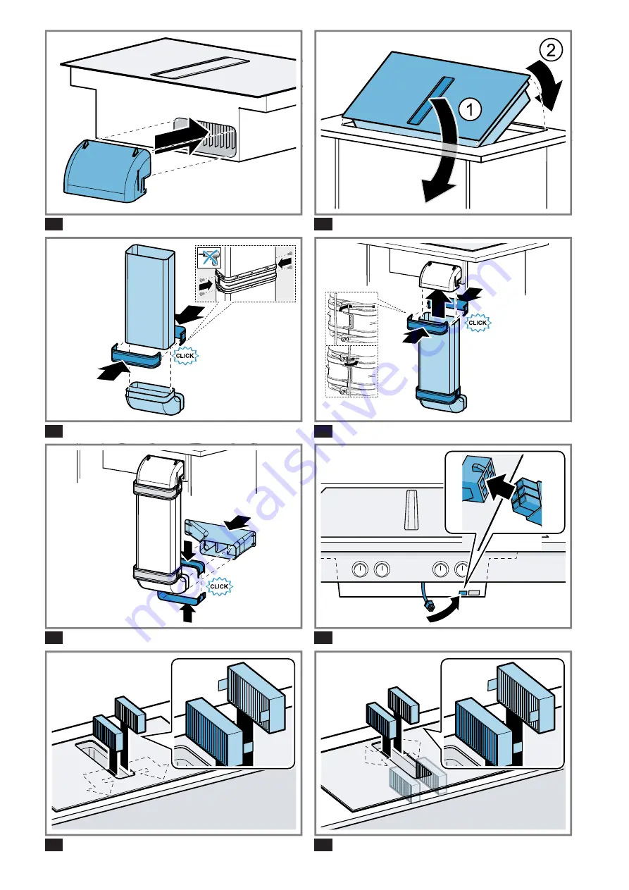 Gaggenau CV492105 Installation Instructions Manual Download Page 9