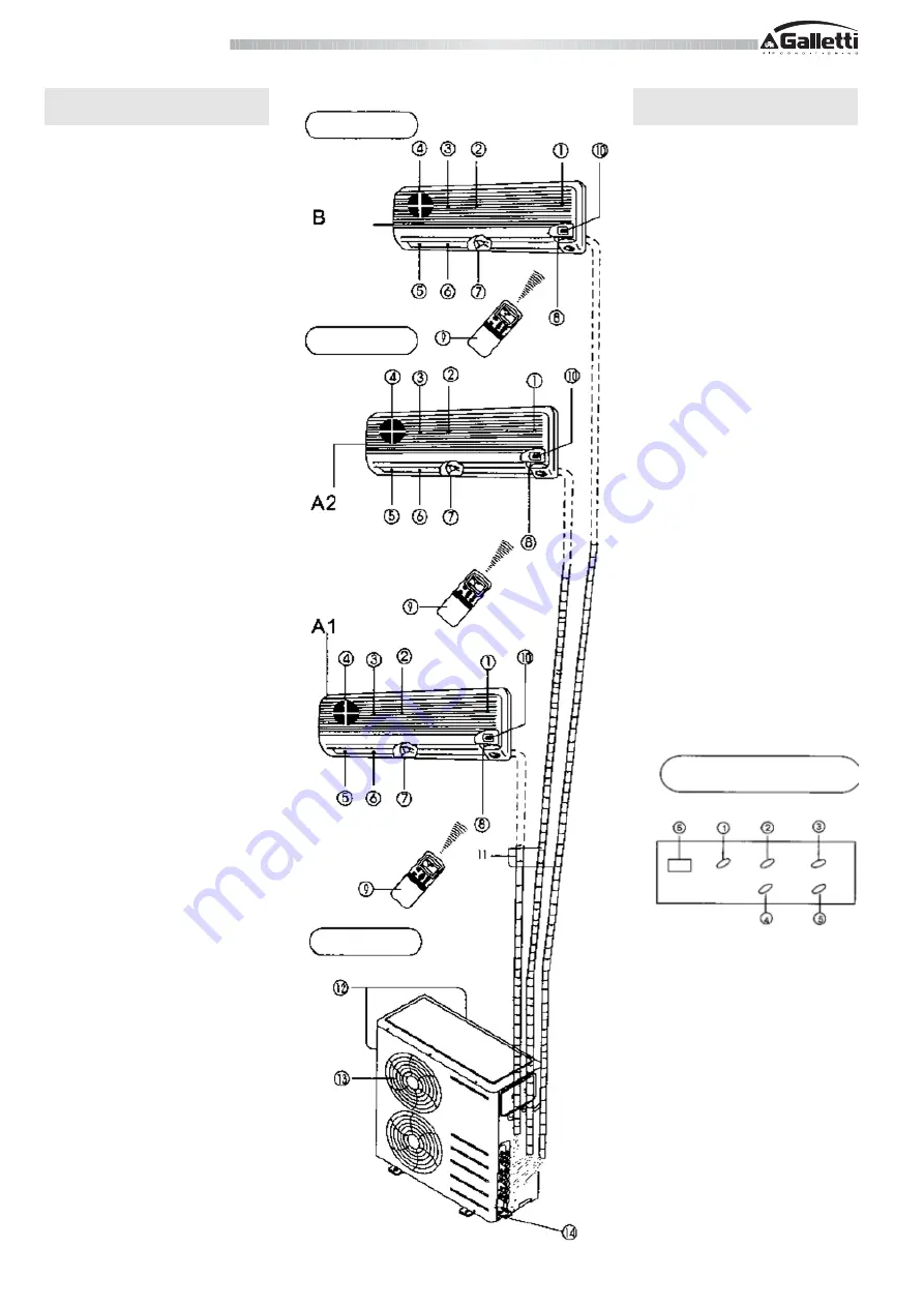 Galletti MSA Series User Manual Download Page 6