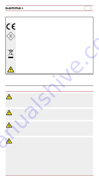 Gamma Piu CYBORG User Manual Download Page 20