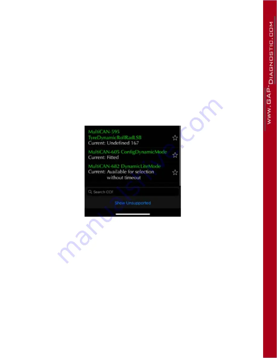 Gap Diagnostic IIDTool Pro G3 User Manual Download Page 156