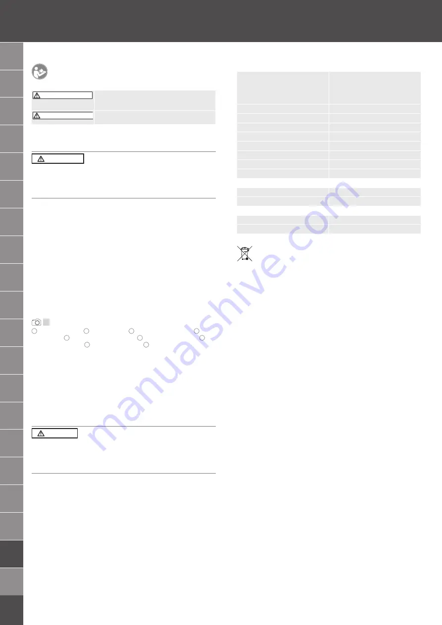 GARANT 081444 2000 User Manual Download Page 22