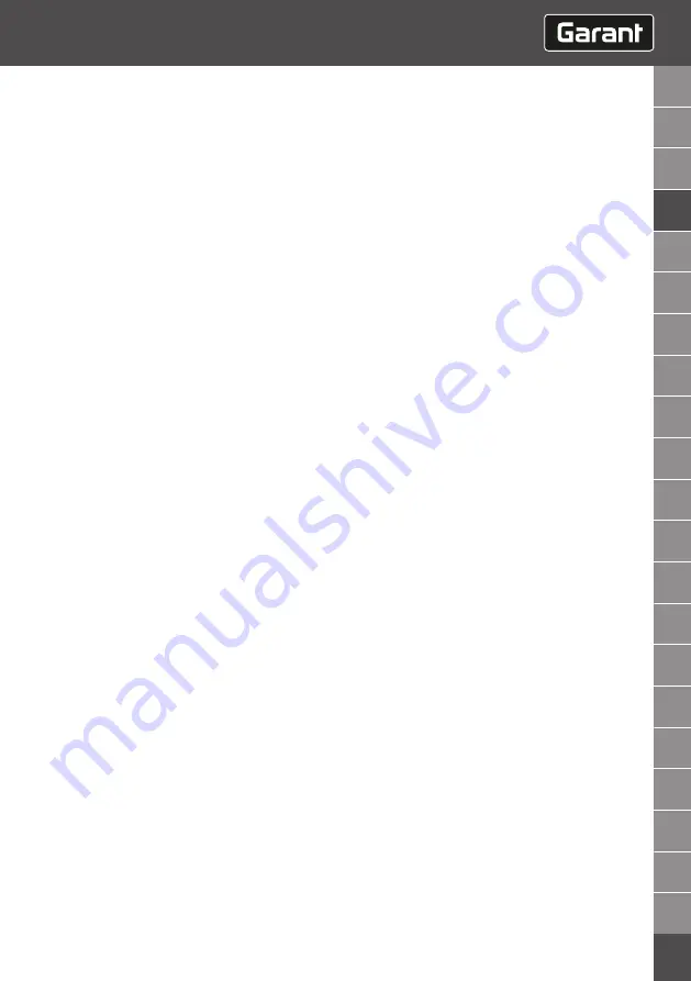 GARANT HCT User Manual Download Page 43