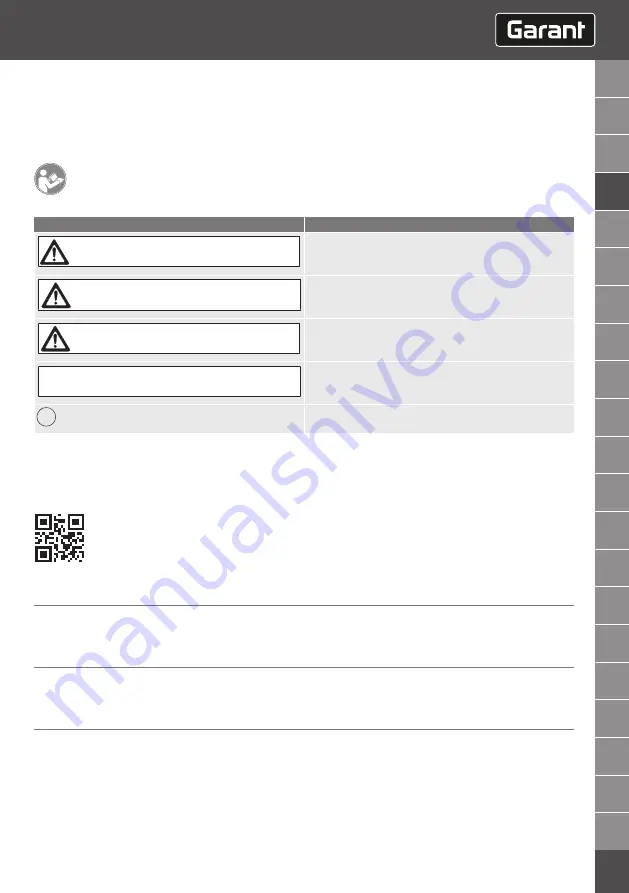 GARANT HCT User Manual Download Page 45