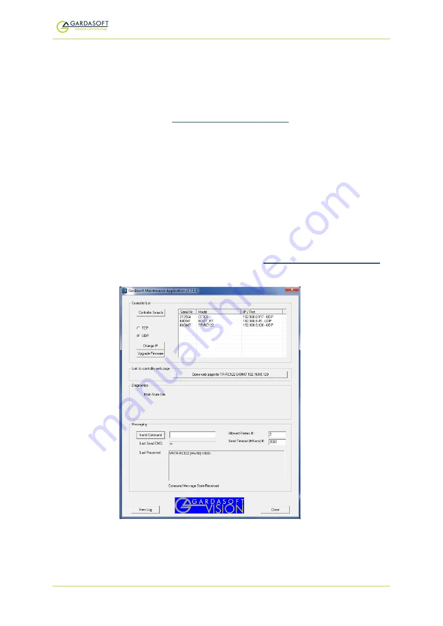 GARDASOFT RC100 User Manual Download Page 21