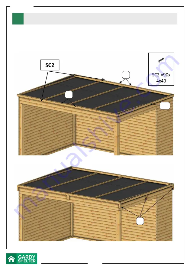 GARDY SHELTER 28022 Assembly Instructions Manual Download Page 18