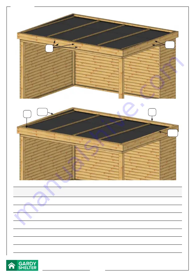 GARDY SHELTER 28022 Assembly Instructions Manual Download Page 19