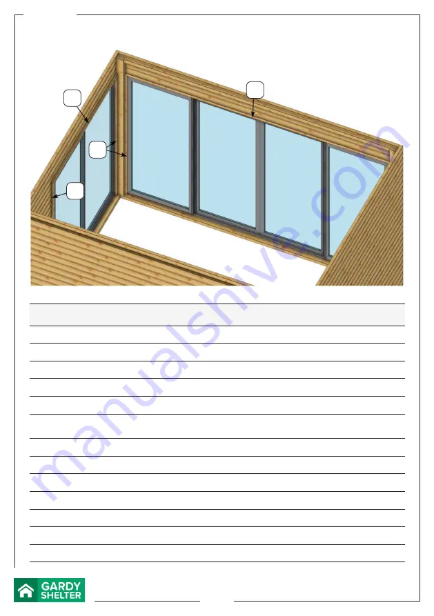 GARDY SHELTER 28022 Assembly Instructions Manual Download Page 22