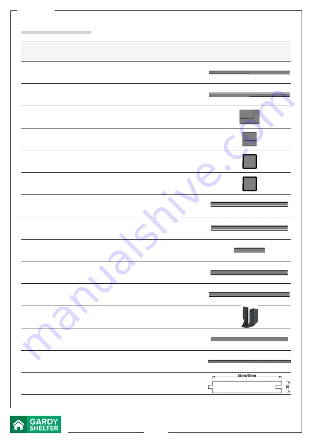 GARDY SHELTER 28022 Assembly Instructions Manual Download Page 24