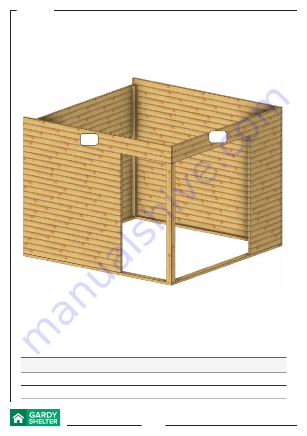 GARDY SHELTER 28022 Assembly Instructions Manual Download Page 37