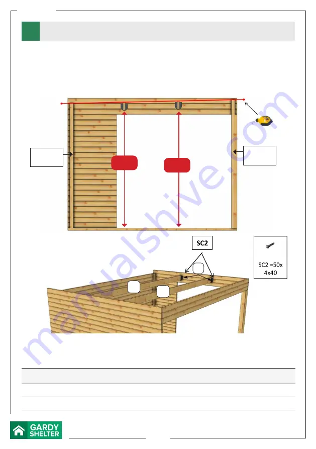 GARDY SHELTER 28022 Assembly Instructions Manual Download Page 38