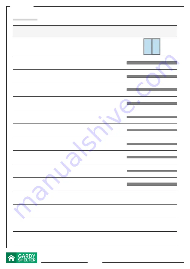 GARDY SHELTER 28022 Assembly Instructions Manual Download Page 50