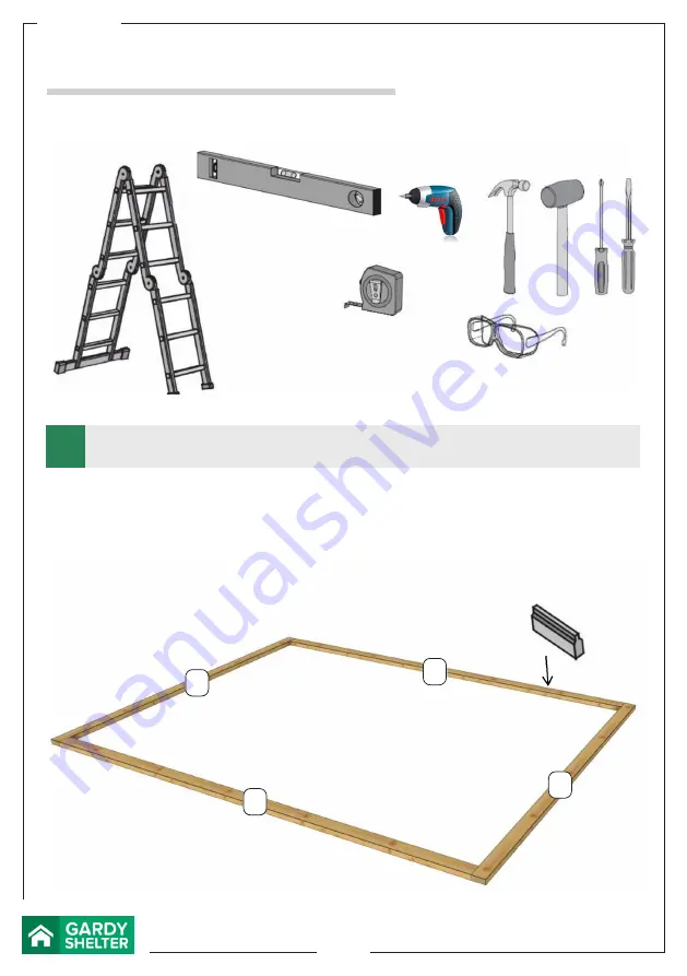 GARDY SHELTER 28022 Assembly Instructions Manual Download Page 57