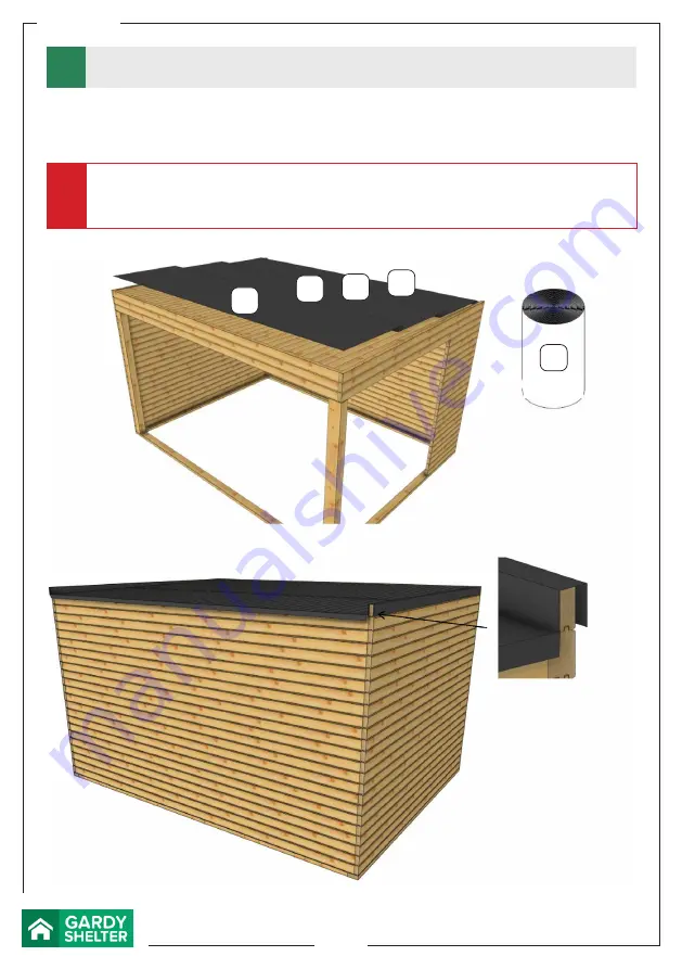 GARDY SHELTER 28022 Assembly Instructions Manual Download Page 64