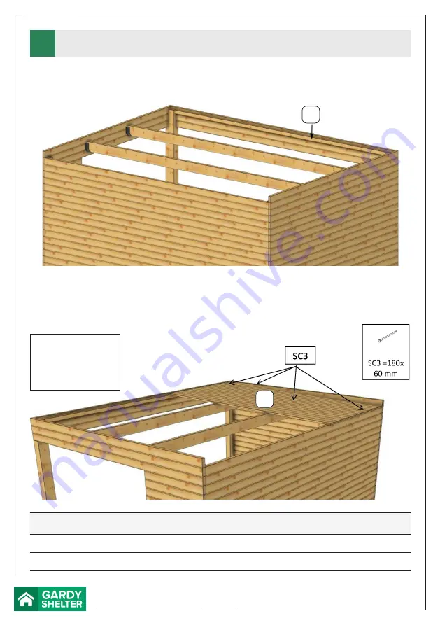 GARDY SHELTER 28022 Assembly Instructions Manual Download Page 87