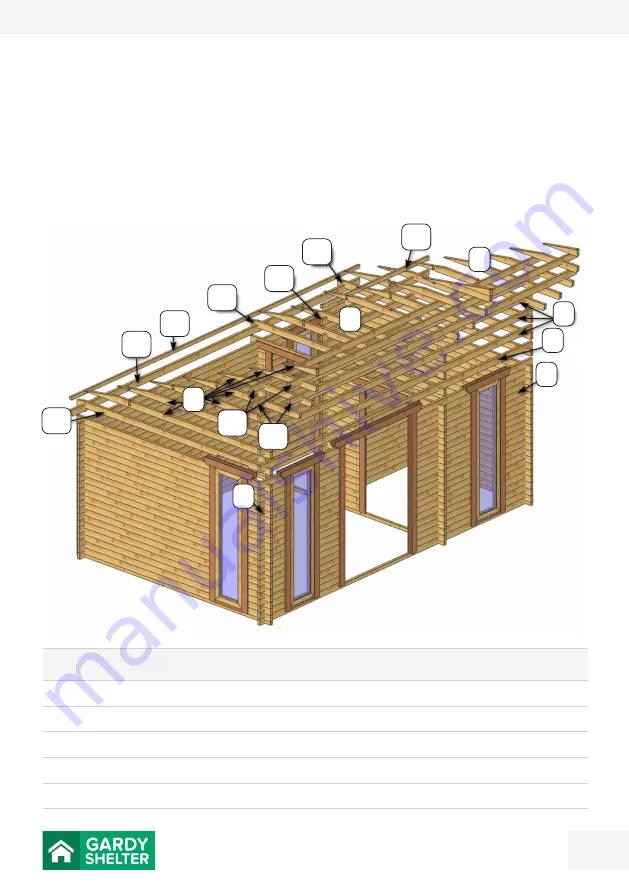 GARDY SHELTER 553540 Скачать руководство пользователя страница 13