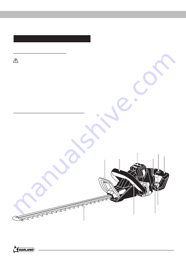 Garland SET KEEPER40V 552 Instruction Manual Download Page 10