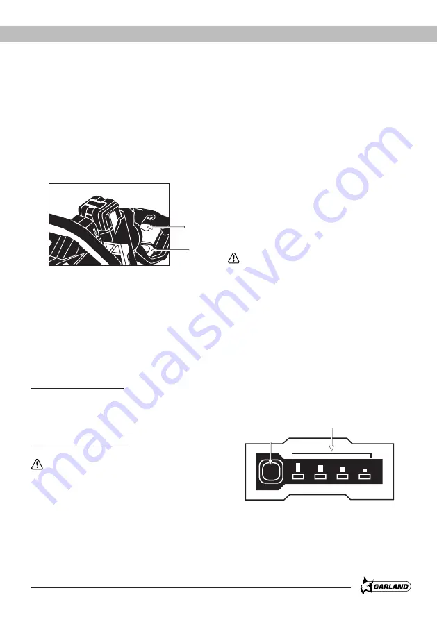 Garland SET KEEPER40V 552 Instruction Manual Download Page 15