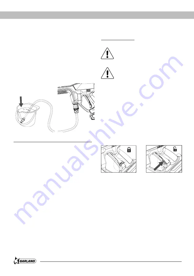 Garland ULTIMATE KEEPER 20V 140 Instruction Manual Download Page 84