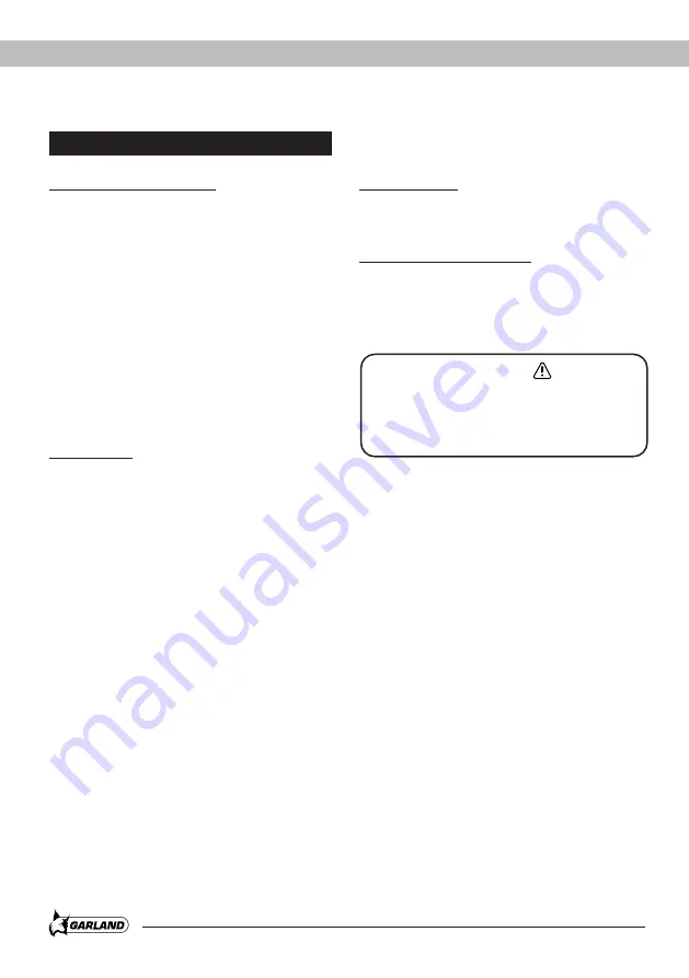 Garland XTRIM KEEPER 20V 255 Instruction Manual Download Page 100