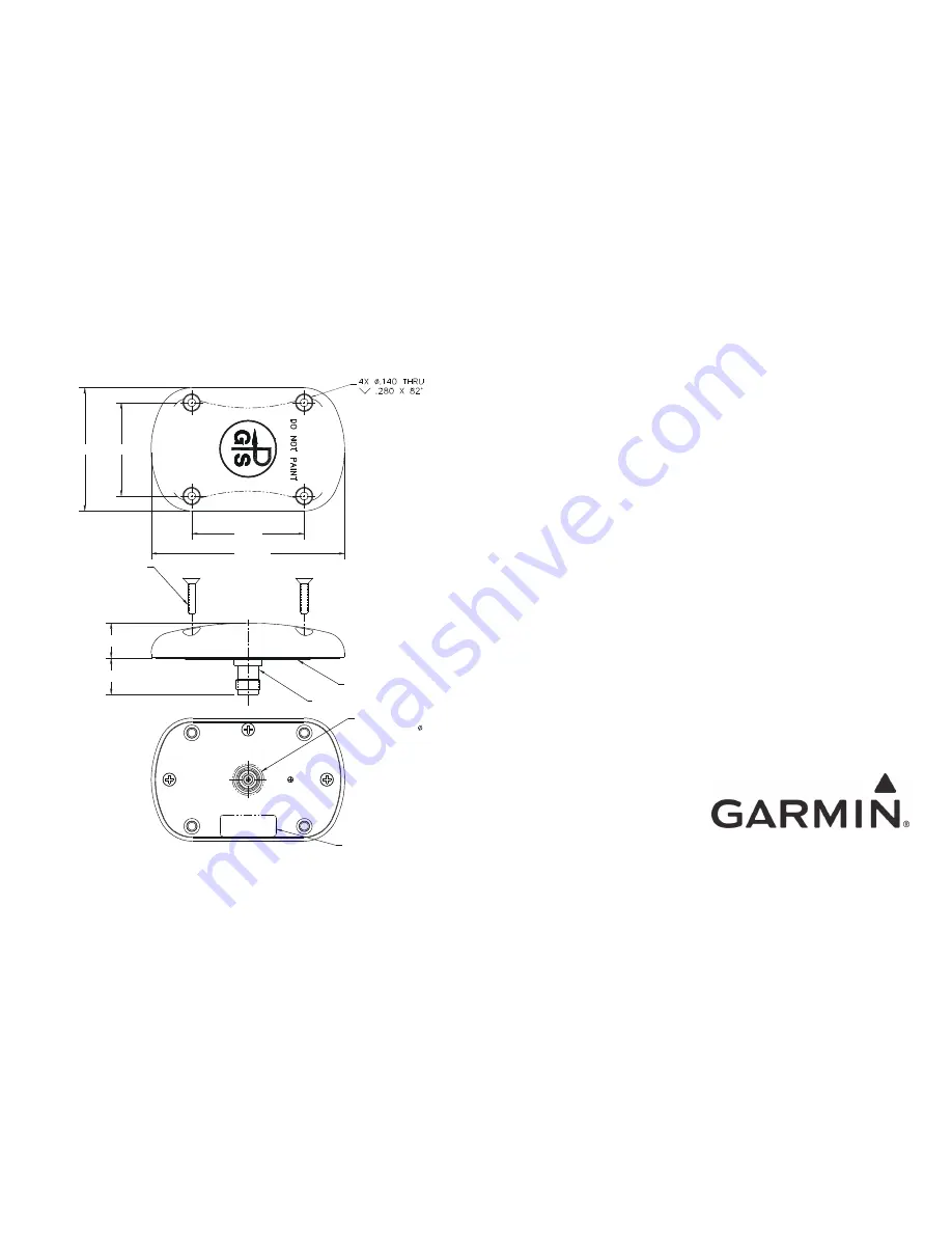 Garmin A-33 Installation Manual Download Page 1