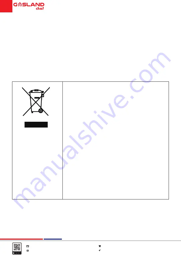 GASLAND CH775BF Installation Instructions Manual Download Page 27