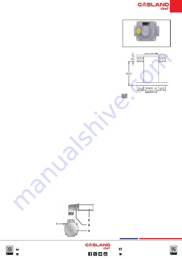 GASLAND GH12SFC Installation Instructions Manual Download Page 11