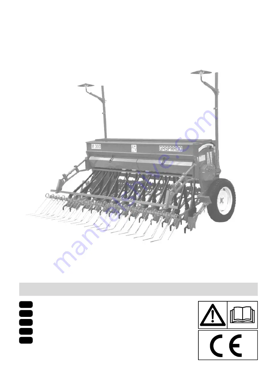 Gaspardo M 250 Скачать руководство пользователя страница 1