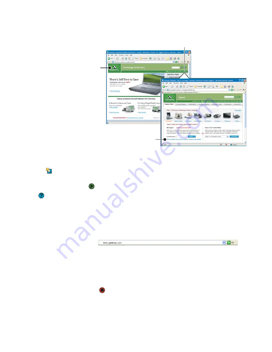 Gateway LT 1000 User Manual Download Page 32