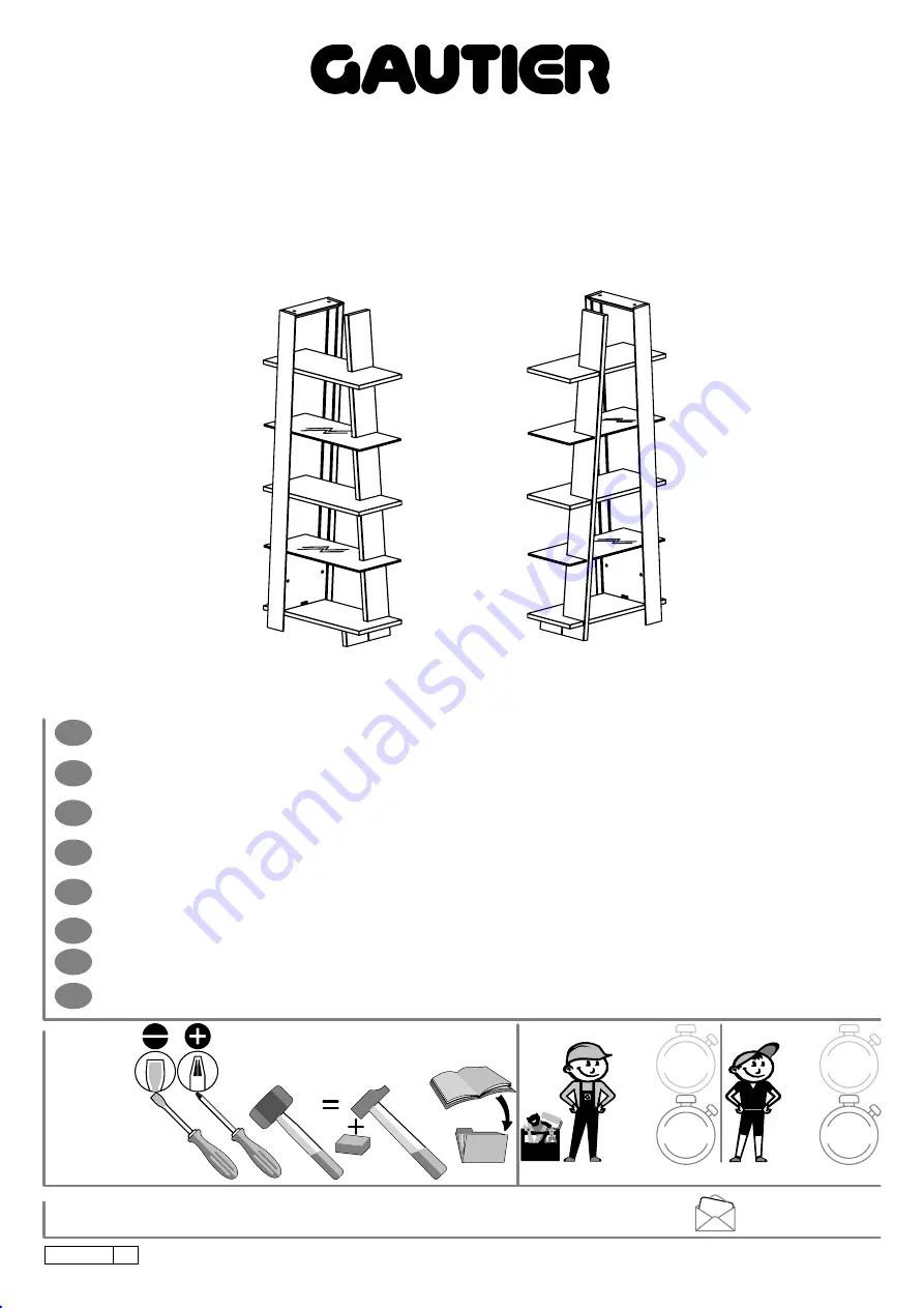 Gautier ARCO D20 Manual Download Page 1