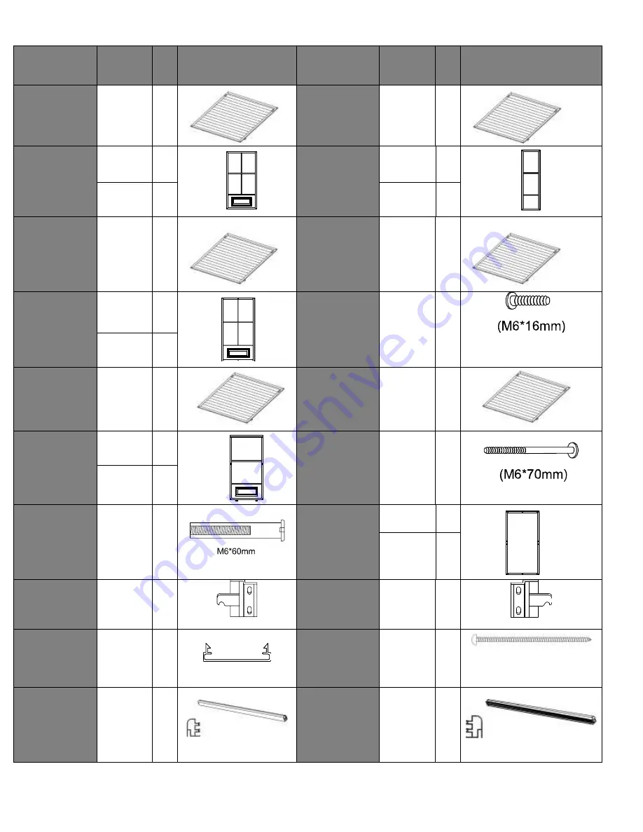 Gazebo penguin W16101/2MR-12 SAND Assembly Instructions Manual Download Page 7