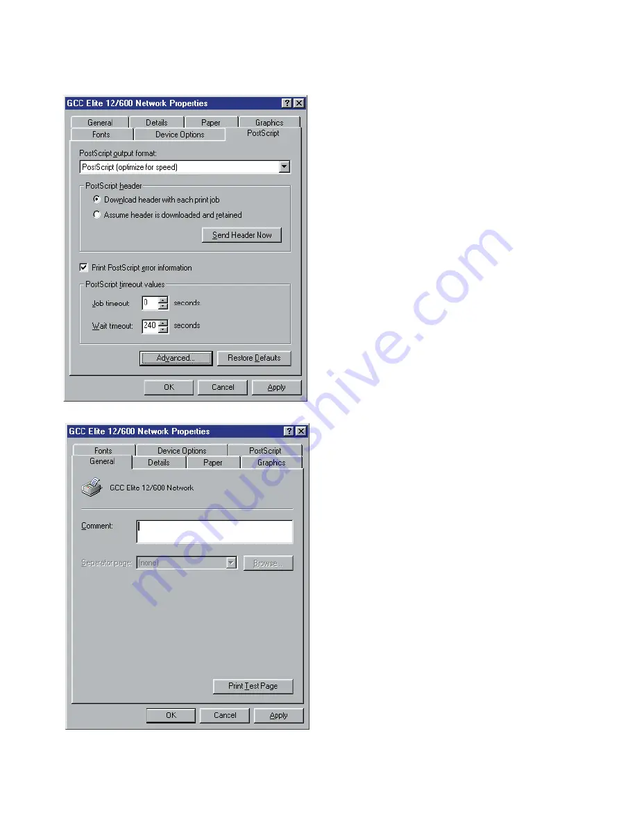 GCC Technologies Elite 12/1200N Скачать руководство пользователя страница 61