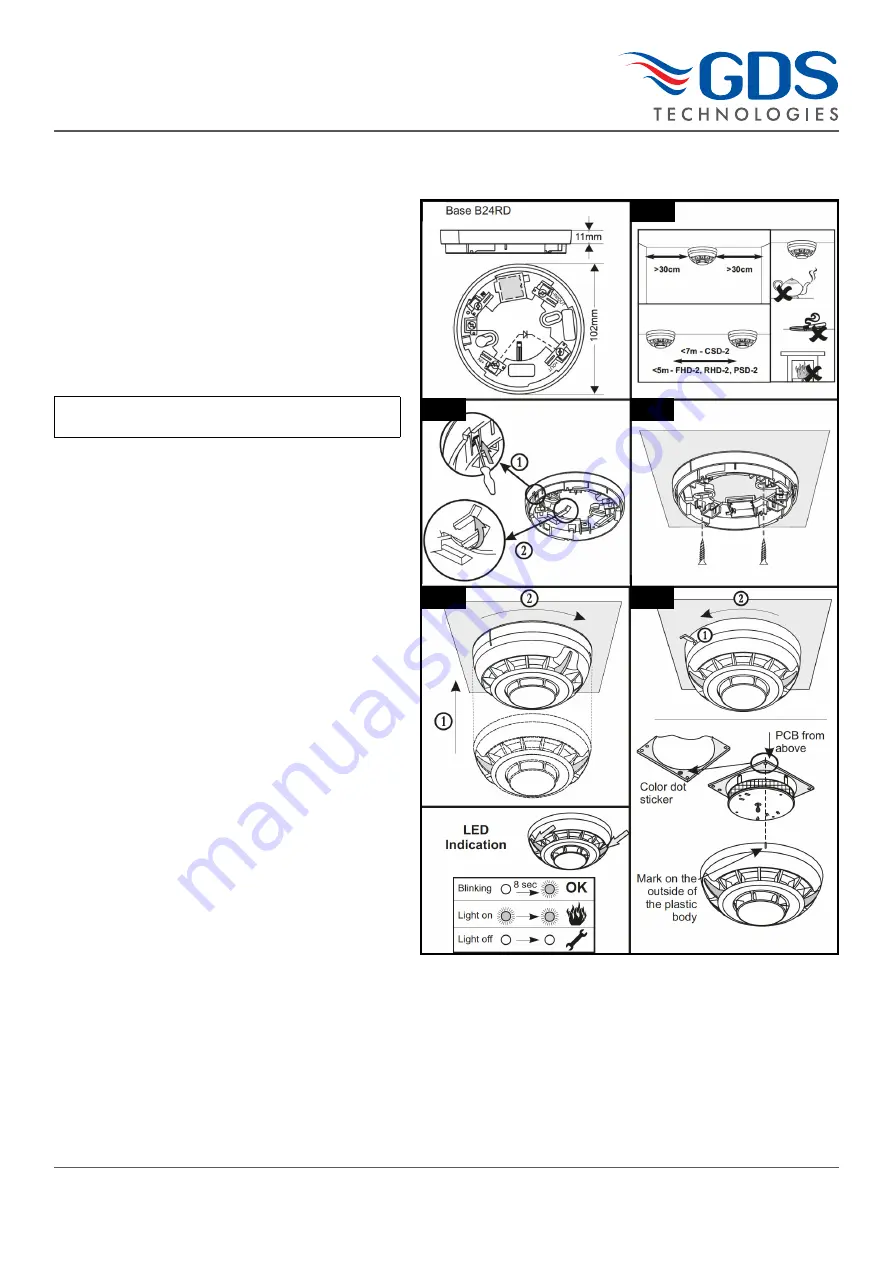 GDS CSD-2 Quick Start Manual Download Page 1