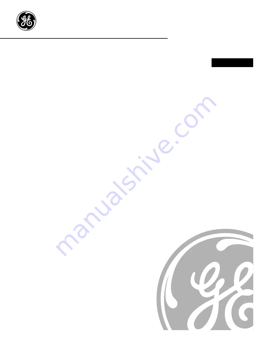 GE Advantium SCA1001HSS Owner'S Manual Download Page 1