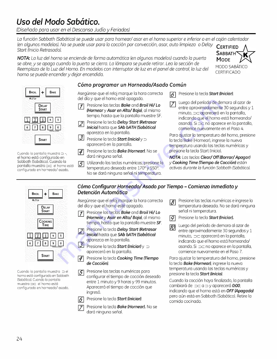 GE Appliances P2B930 Скачать руководство пользователя страница 84