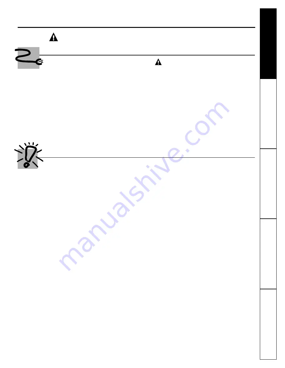 GE ASL08 Owner'S Manual And Installation Instructions Download Page 23